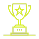 Cybersecurity Services How We Work Icon Level Up 4