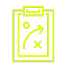 Cybersecurity Services How We Work Icon Strategize 2