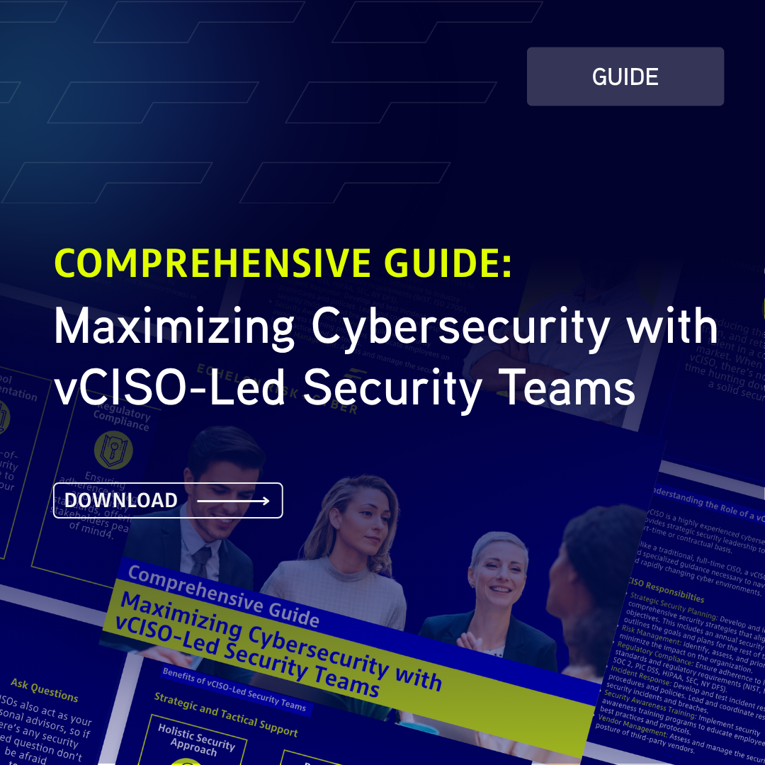 Guide Cybersecurity v CISO Led Teams