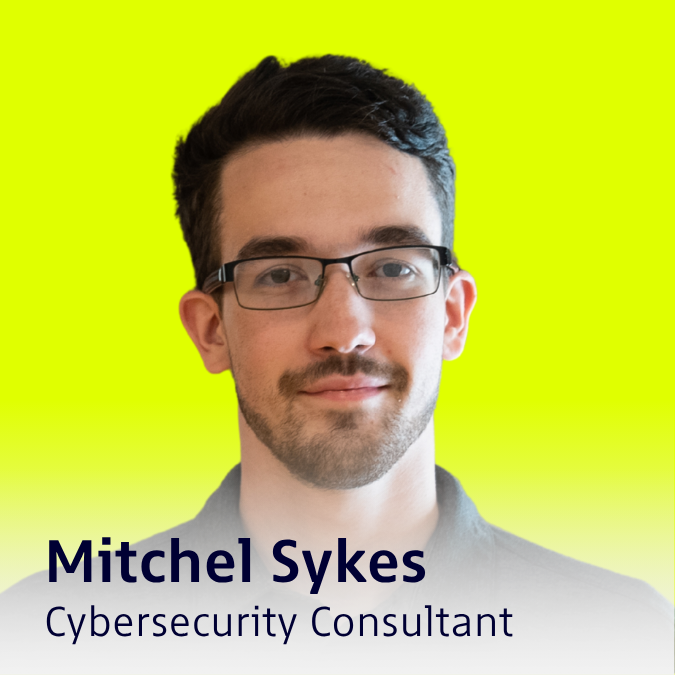 Mitchel Sykes Cybersecurity Consultant 2025 Speaker Series