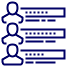 Website team skills icon