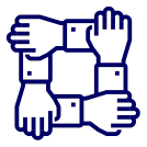 Website teamwork icon