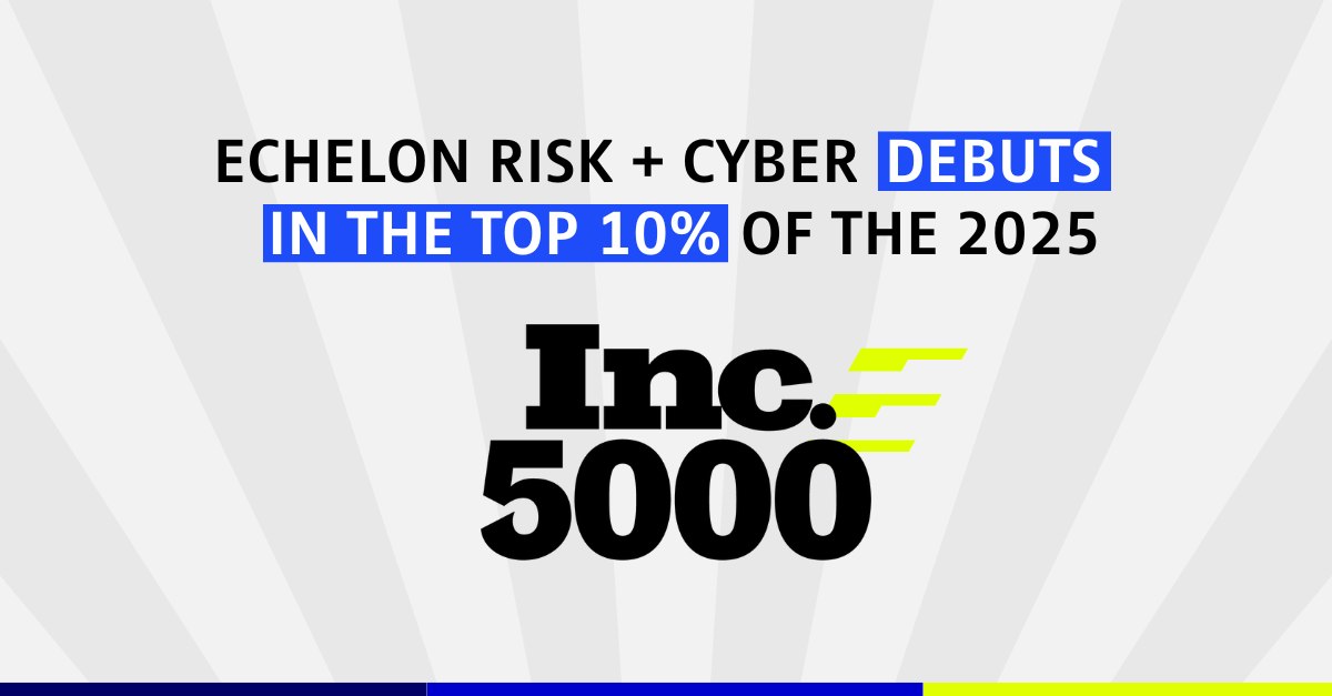 Echelon debuted No 433 on the 2025 Inc 5000 list