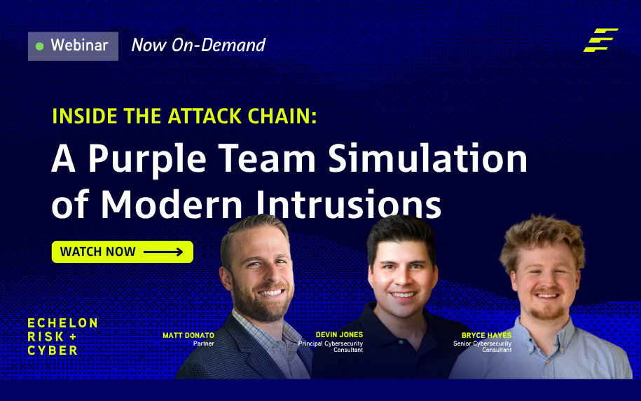 On-Demand: Inside the Attack Chain: A Purple Team Simulation of Modern Intrusions